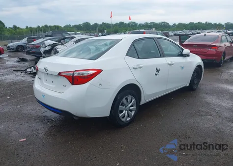2016 Toyota Corolla Le из США, поврежденный, VIN 2T1BURHE7GC527003